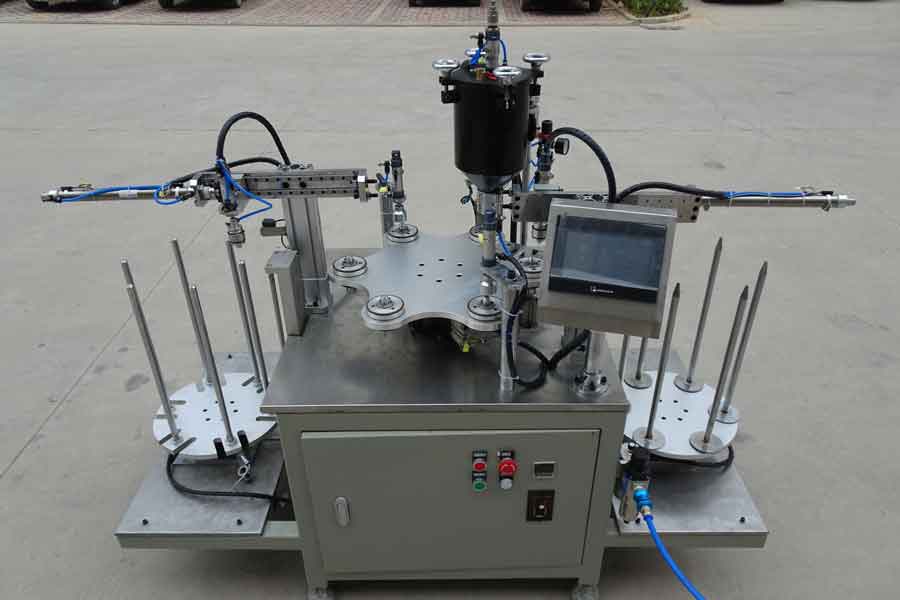 Full-Auto back glue machine two